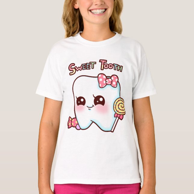 T-shirt Douce dent (Devant)