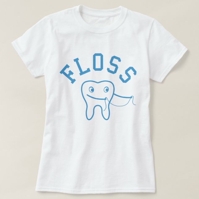 T-shirt Douce dent Floss (Design devant)