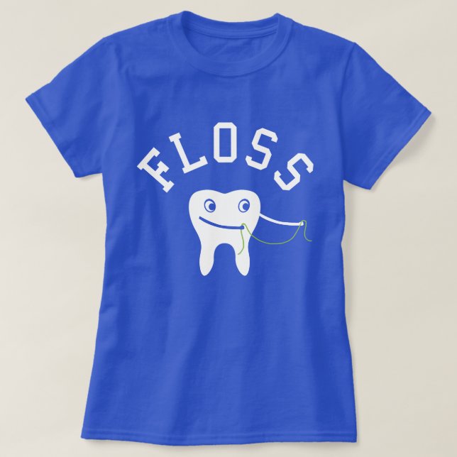 T-shirt Douce dent Floss (Design devant)
