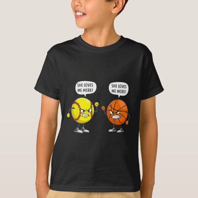 T-shirt Douce ébauche elle m'aime plus femmes  (Devant)
