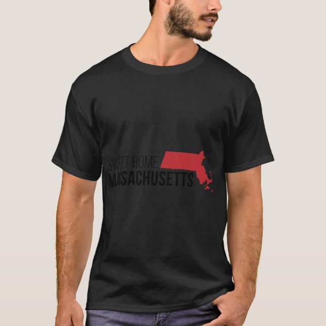 T-shirt Douce Maison Massachusetts Oversized (Devant)