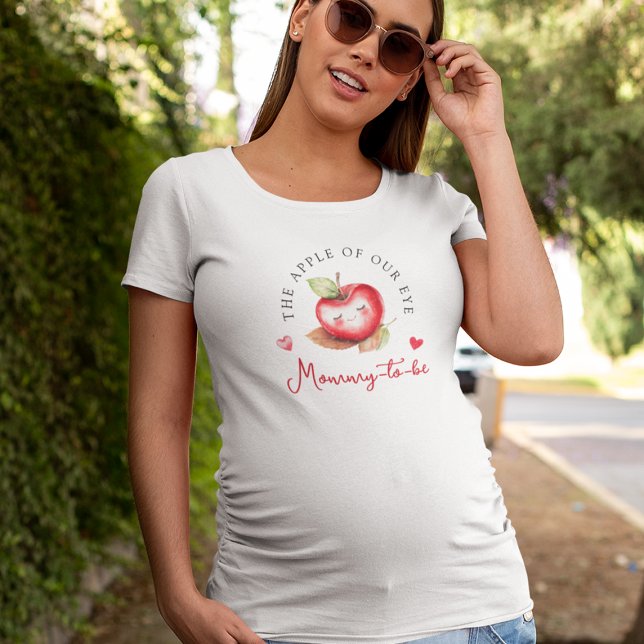 T-shirt Douce Pomme De Nos Yeux Baby Shower Maman-bientôt (Créateur téléchargé)