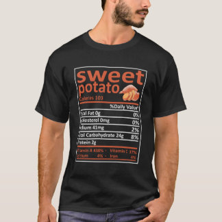 T-shirt Douce Pomme de terre Nutrition Famille Corresponda