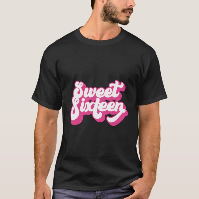 T-shirt Douce Seize 16 Pour 16 Ans (Devant)