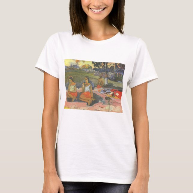 T-shirt Douce Somnolence par Paul Gauguin, Art ancien (Devant)