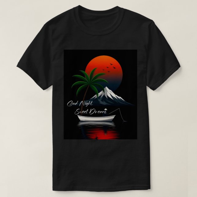 T-shirt Douces rêves. (Design devant)