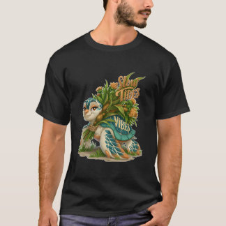T-shirt Douces Vibes de Tortue de Mer Mignonne