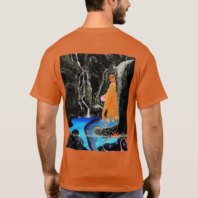 T-shirt Douche à grottes de sirène (Dos)