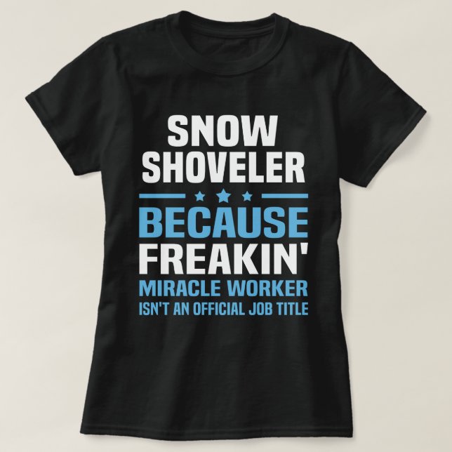 T-shirt Douche à neige (Design devant)