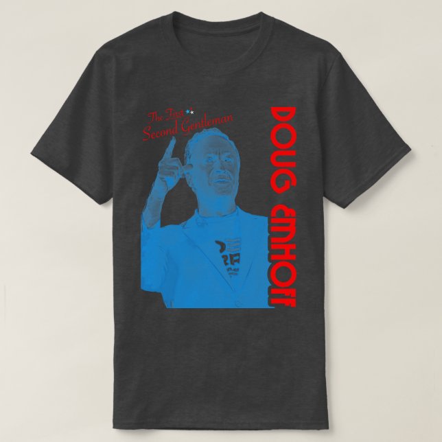 T-shirt Doug Emhoff Le Premier Homme (Design devant)