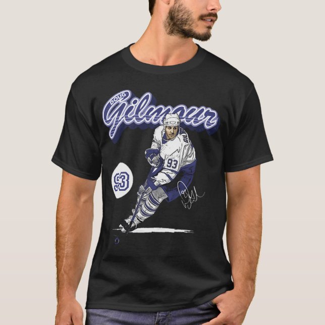 T-shirt Doug Gilmour Script Toronto (Devant)