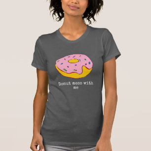 T-shirt Doughnut drôle slogan de l'art alimentaire mignon