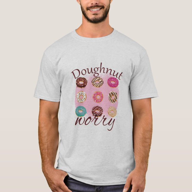T-shirt Doughnut Worry (Devant)