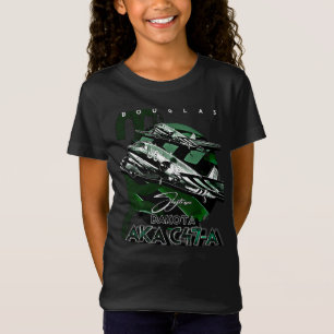 T-Shirt Douglas AKA C-47 Dakota Skytrain Version militaire