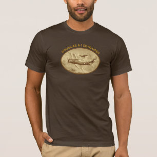 T-shirt Douglas Avion de chasse A-1 Skyraider 1946-1973