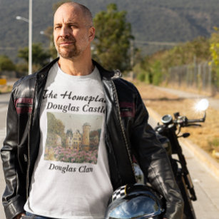 T-shirt Douglas Castle - Siège De Clan Douglas