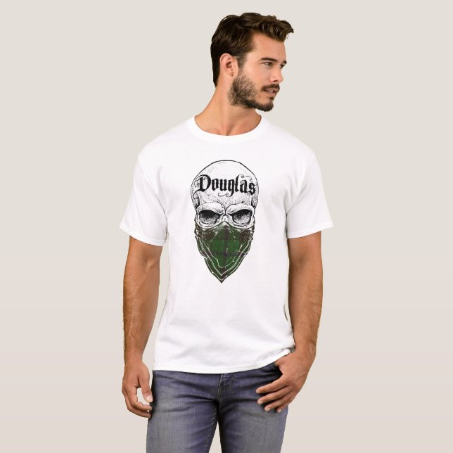 T-shirt Douglas Tartan Bandit (Devant entier)
