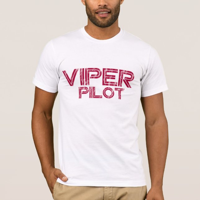 T-shirt Douille courte pilote T de vipère (Devant)