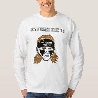 T-shirt Douille de bandeau de visite d'été d'OCs longue