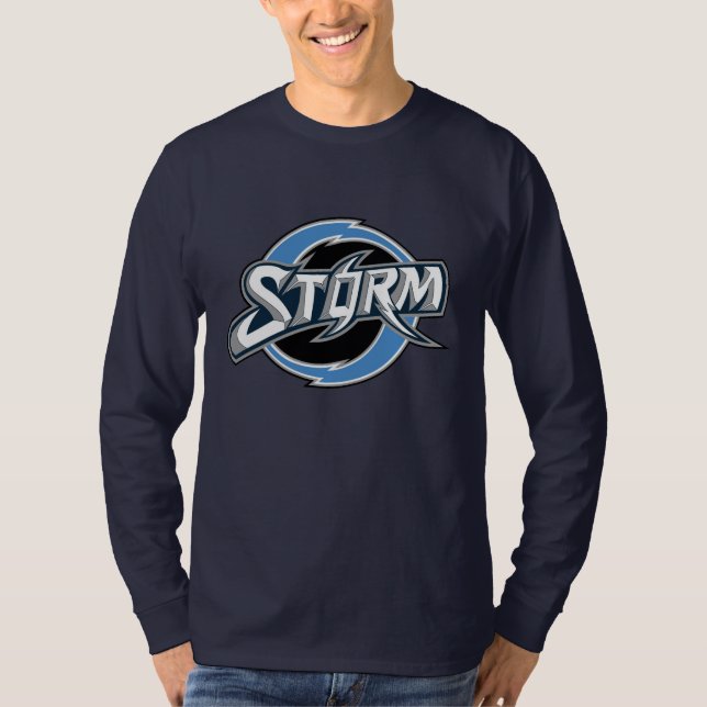 T-shirt Douille de la tempête des hommes longue (Devant)
