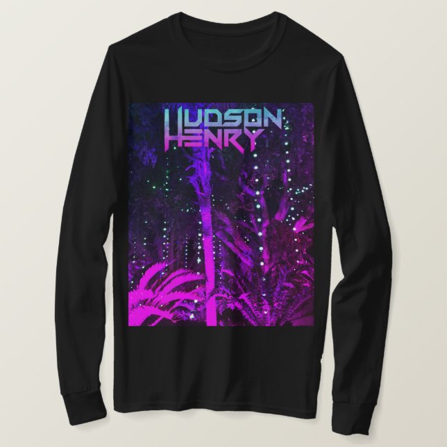 T-shirt Douille de l'eau du Hudson Henry longue (Design devant)