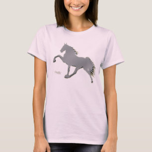 T-shirt Douille de marche T de cheval du Tennessee longue