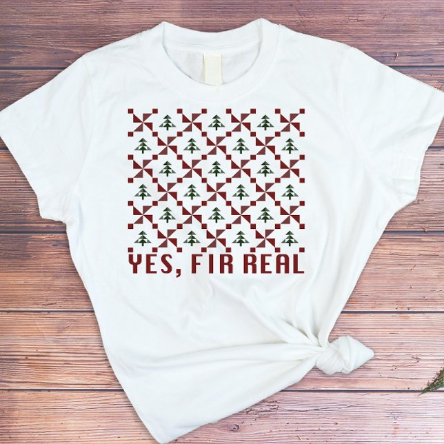 T-shirt Douille de Noël moche Quilt amusant Pun (Créateur téléchargé)