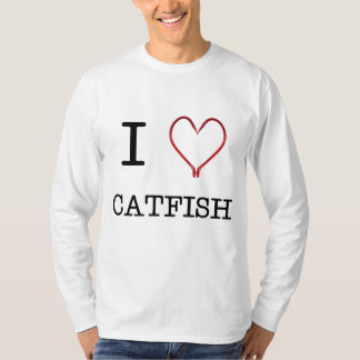 T-shirt [Douille du poisson-chat I de coeur] longue