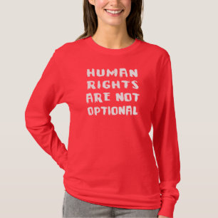 T-shirt Douille nanoe de Hanes des femmes de droits de
