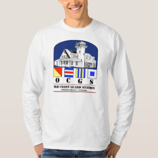T-shirt Douille T de drapeau de signal longue