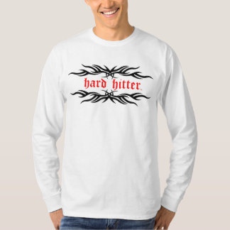 T-shirt Douille tribale de cogneur dur longue