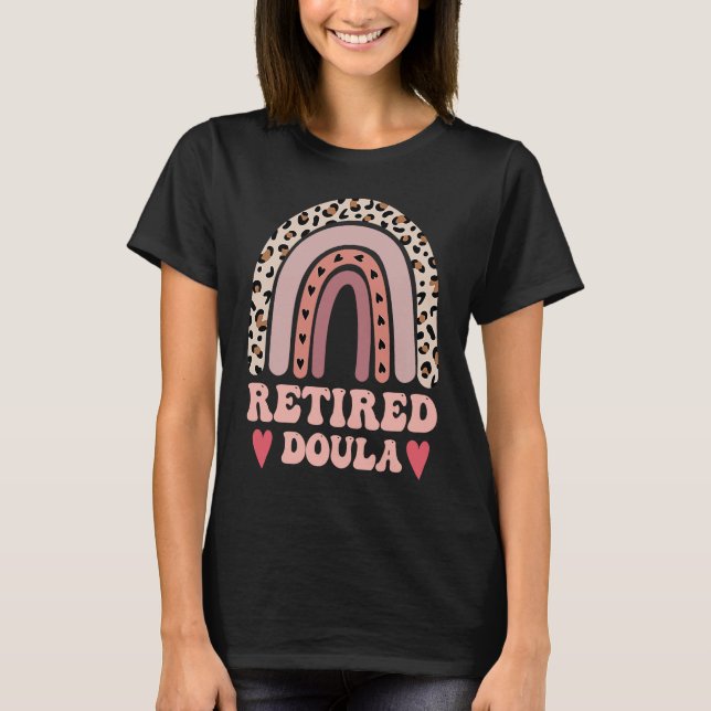 T-shirt Doula Retired Newborn Nurse Maternity Nurse (Devant)