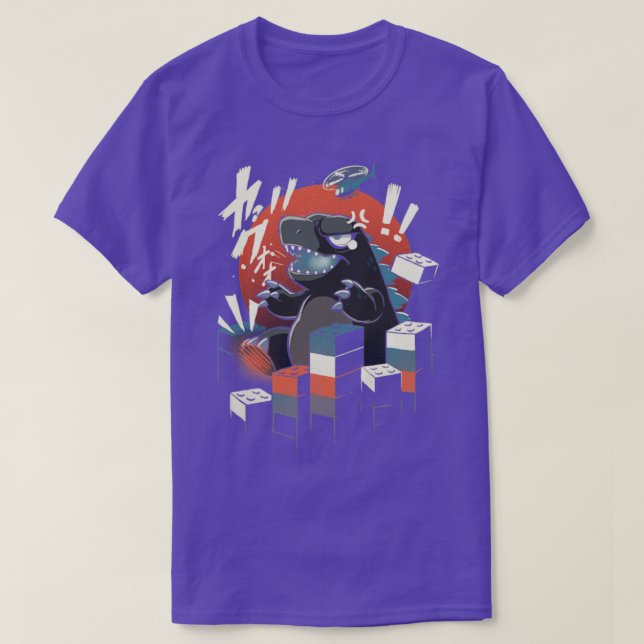 T-shirt Douleur de Chibi Kaiju (Design devant)