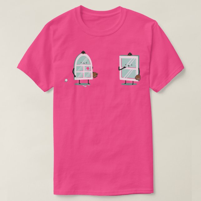 T-shirt Douleur de fenêtre (Design devant)