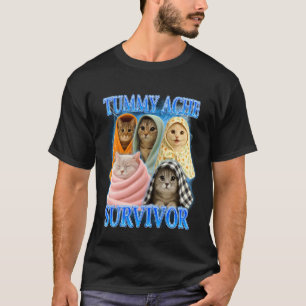 T-shirt Douleur de ventre IBS Mon ventre me fait mal Mème