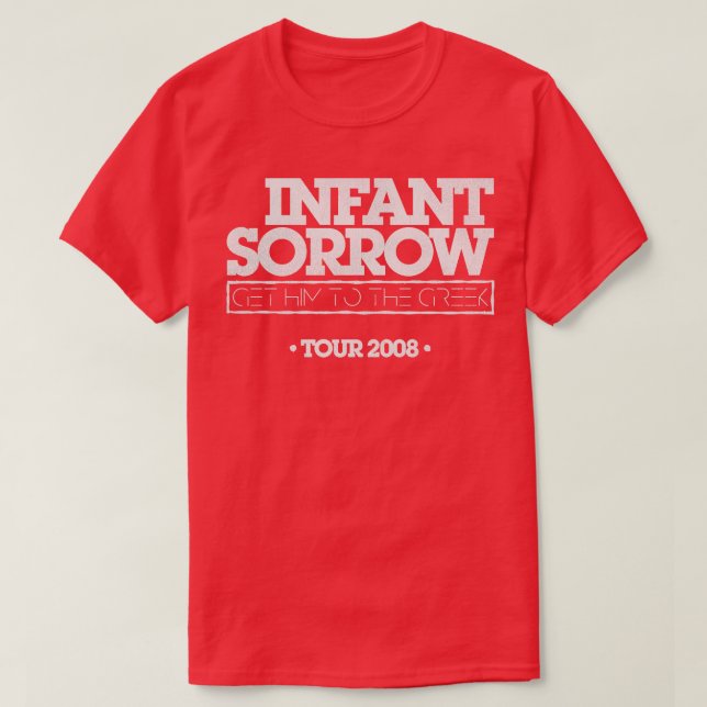 T-shirt Douleur Infante L'Emmène En Grèce (Design devant)