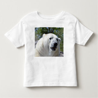T-shirt d'ours blanc pour des enfants