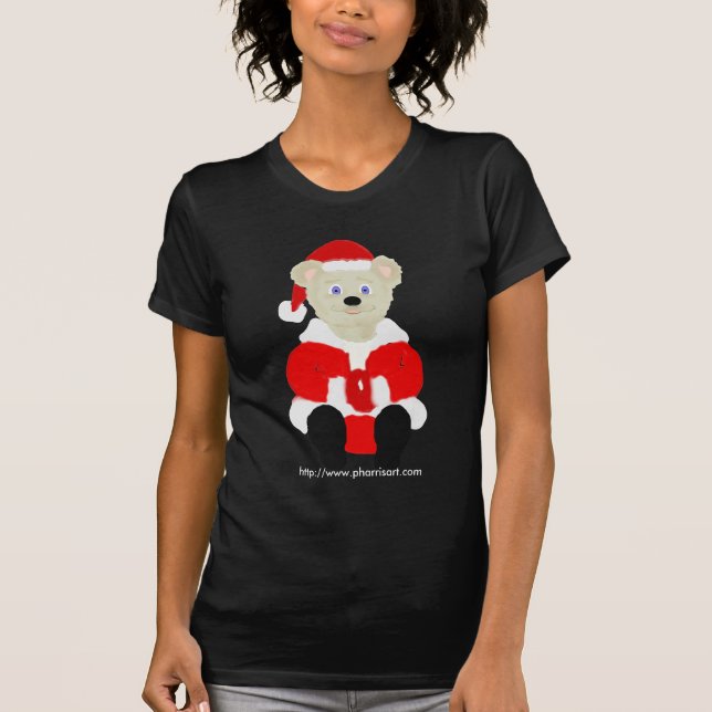 T-shirt d'ours de Père Noël (Devant)