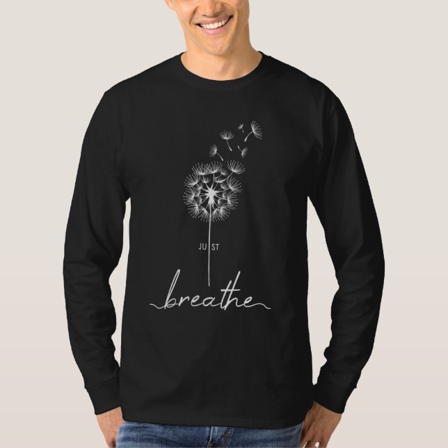 T-shirt Doute Juste Dandelion Tattodesign Flèches Respirer (Devant)
