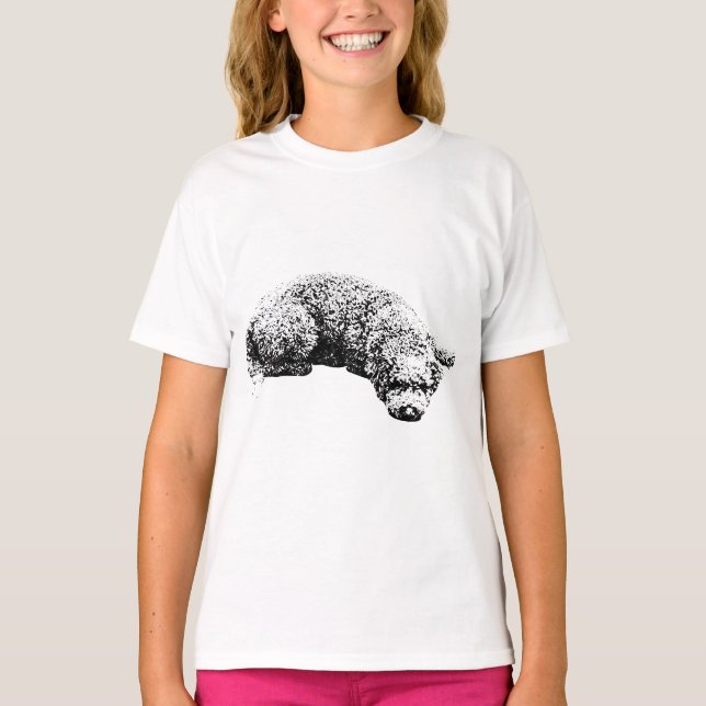 T-shirt Doux, Coeur Cosy (Devant)