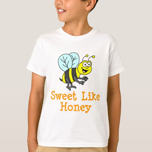 T-shirt Doux comme une abeille (Devant)