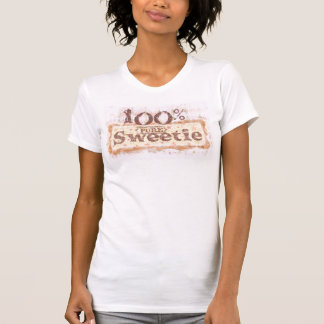 T-shirt doux de dames de conception