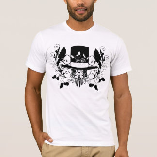 T-shirt doux de mode de puffystyle de chien de
