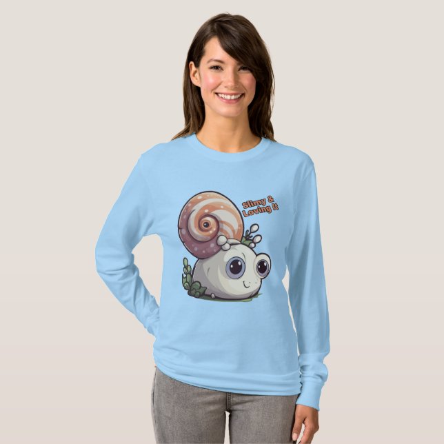T-shirt Doux et aimant (Devant entier)