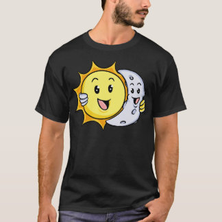 T-shirt Doux et lune