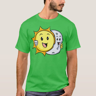 T-shirt Doux et lune