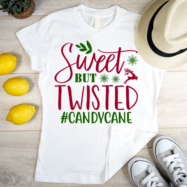 T-shirt Doux mais tordu #canycane, moderne&cool (Créateur téléchargé)