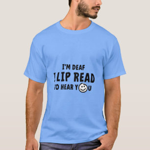 T-shirt Doux, malentendants, sourds, langage gestuel