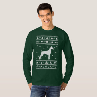 T-shirt Doux moche Noël Grand chien Danse