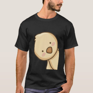 T-shirt Doux poussin Art de poulet de bande dessinée pour